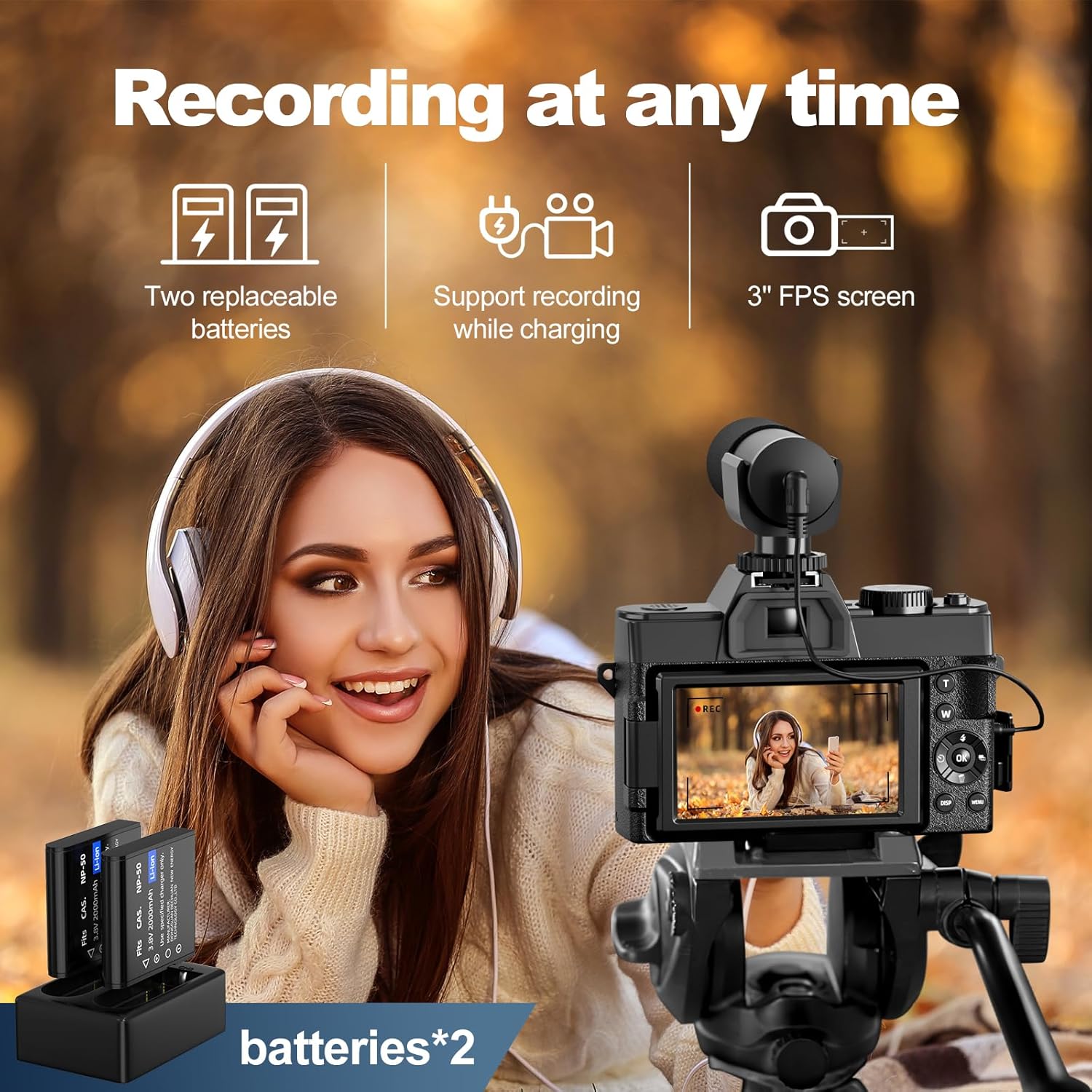 NBD S100F 48MP 4K Digital Came - Korean Girl Lifestyle recensie en prijs