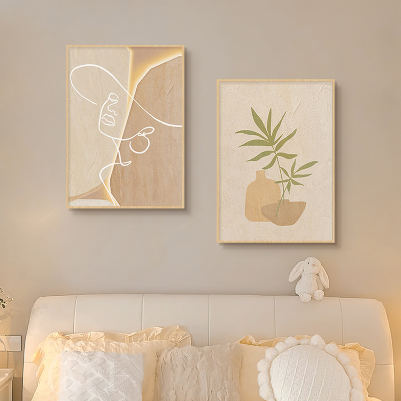 Wooden Cream Style Abstract Li - Korean Lifestyle Aesthetic recensie en prijs