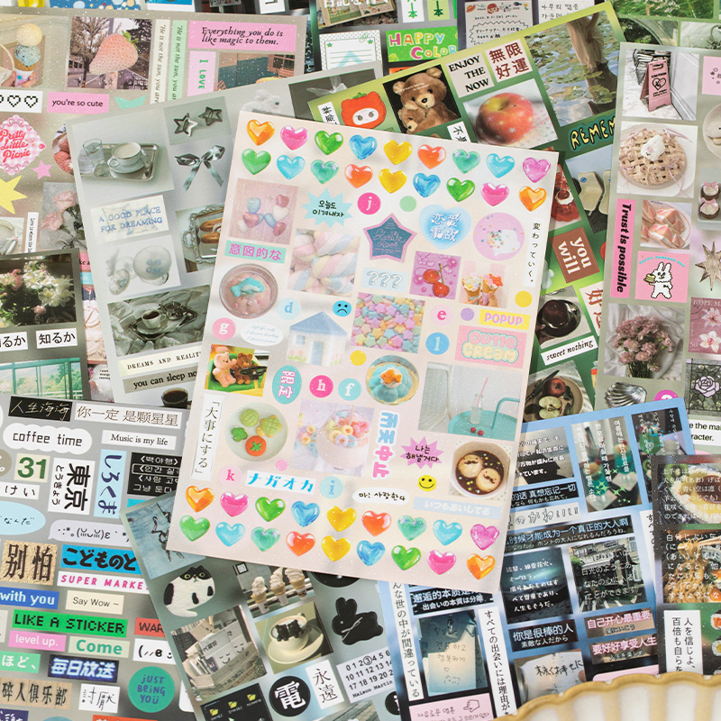 30Sheets Sticker Book Mist Rai - The Korean Lifestyle Book recensie en prijs