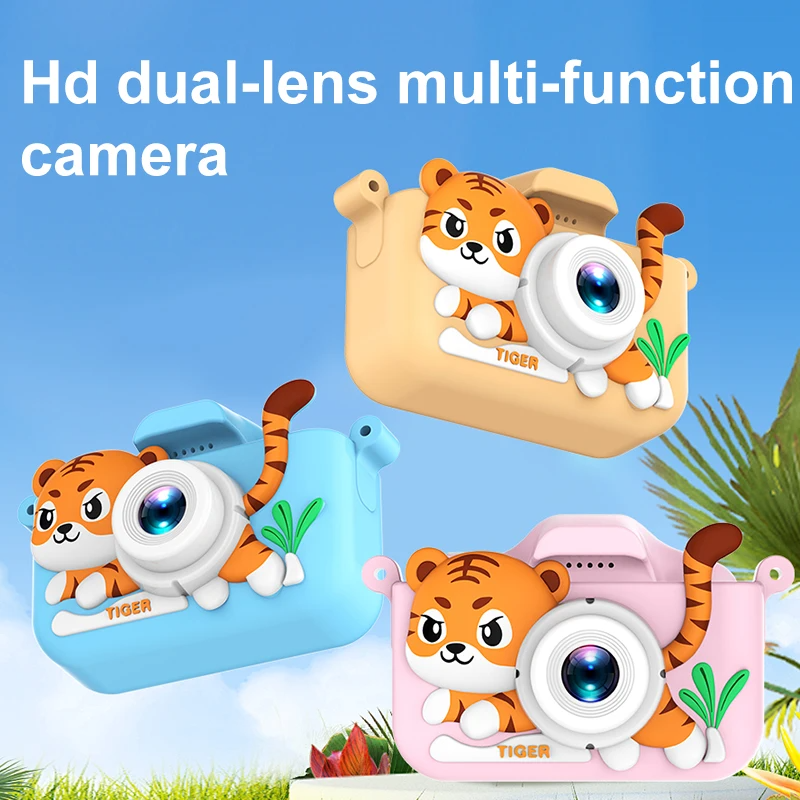 Kids Mini Camera Cartoon Tiger - Korean Girl Lifestyle recensie en prijs