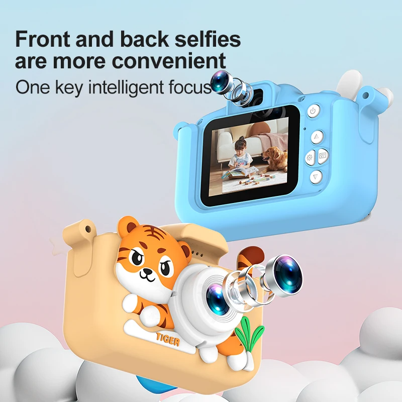 Kids Mini Camera Cartoon Tiger - Korean Girl Lifestyle recensie en prijs