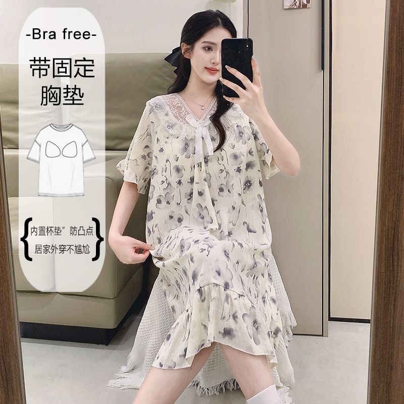 Plus Size Sweet Floral Print N - Korean Lifestyle recensie en prijs