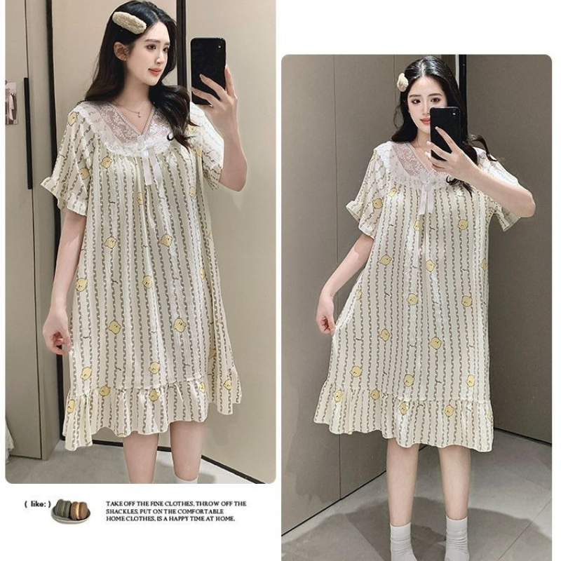 Plus Size Sweet Floral Print N - Korean Lifestyle recensie en prijs