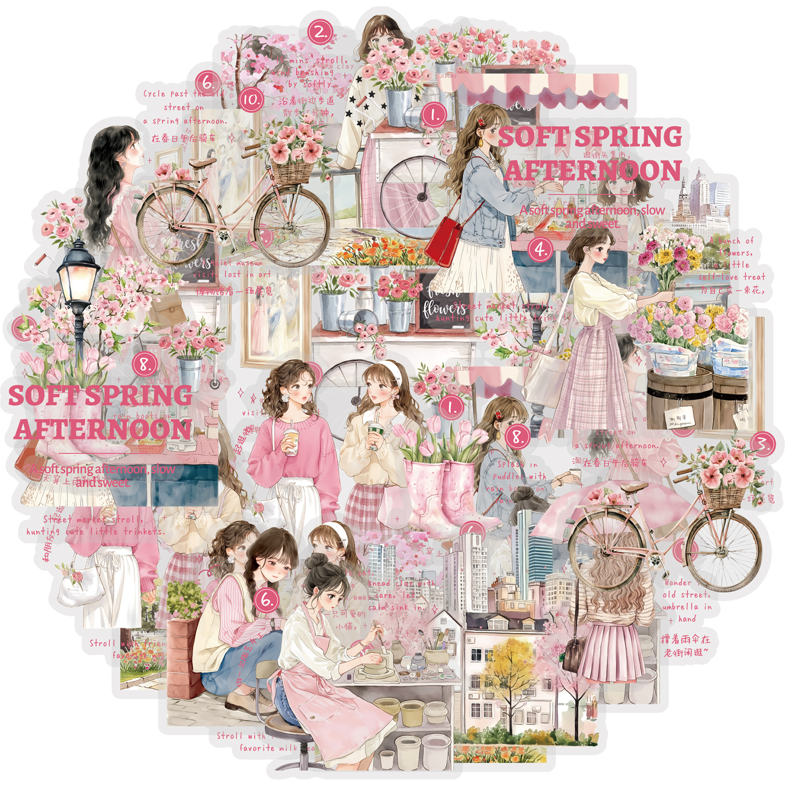 Etori Life 15Pcs Korean-Style  - Korean Lifestyle Aesthetic recensie en prijs
