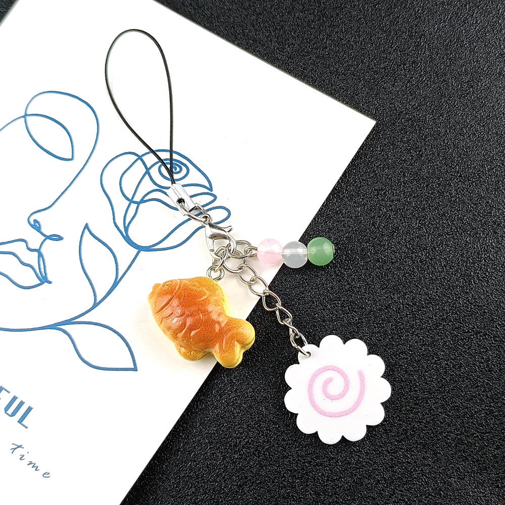 Cute Acrylic Pink Squid Roll P - Tteokbokki Rice Cake recensie en prijs