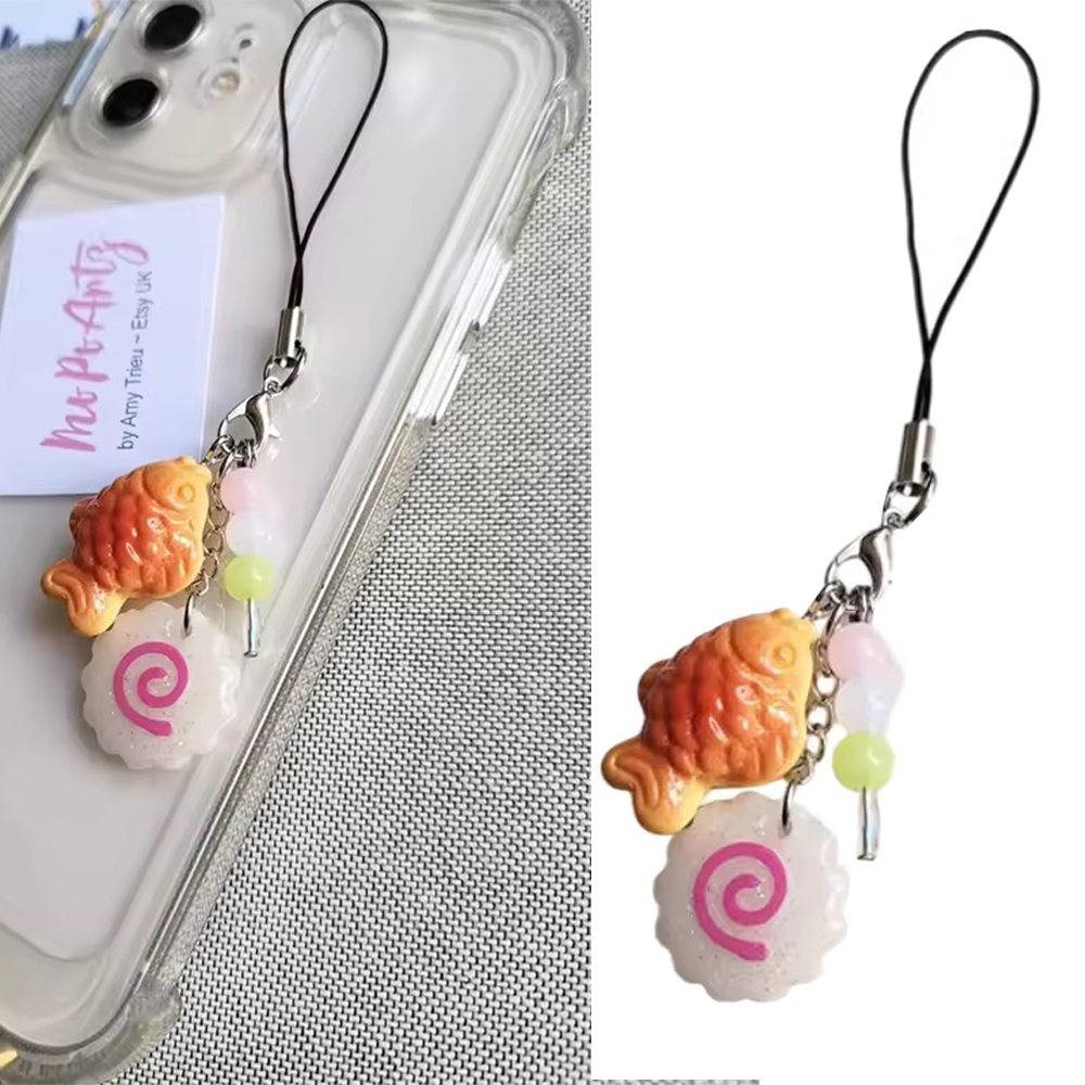 Cute Acrylic Pink Squid Roll P - Tteokbokki Rice Cake recensie en prijs