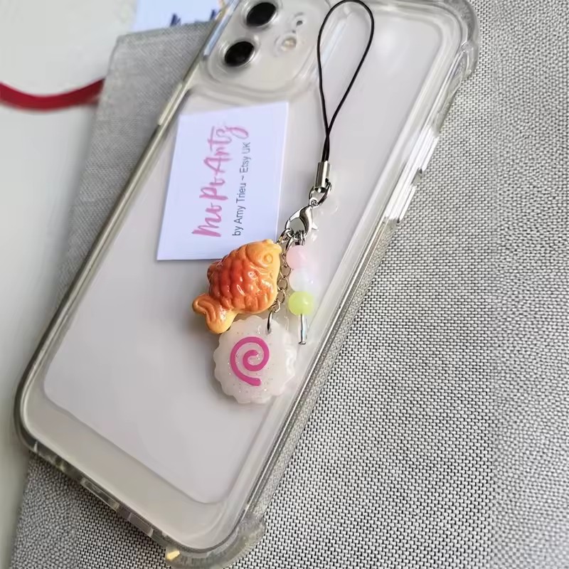 Cute Acrylic Pink Squid Roll P - Tteokbokki Rice Cake recensie en prijs