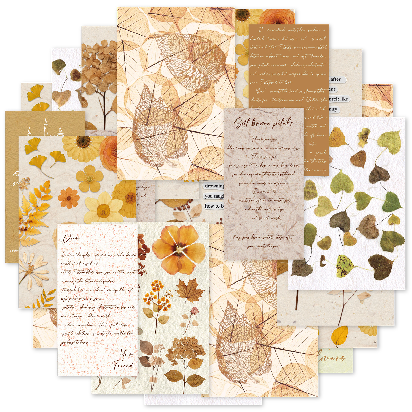 Etori Life 20Pcs Vintage Autum - The Korean Lifestyle Book recensie en prijs