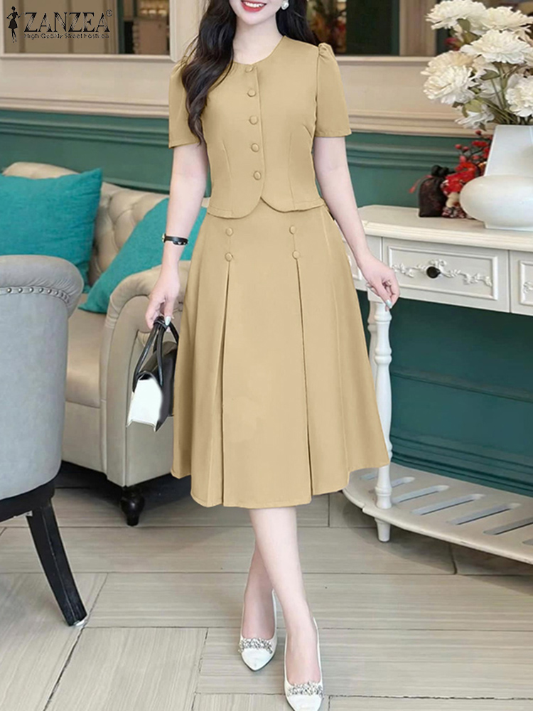 Pleated Skirts Sets Women Shor - Korean Lifestyle recensie en prijs