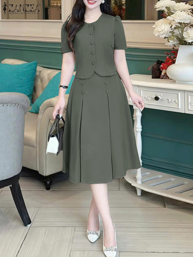 Pleated Skirts Sets Women Shor - Korean Lifestyle recensie en prijs