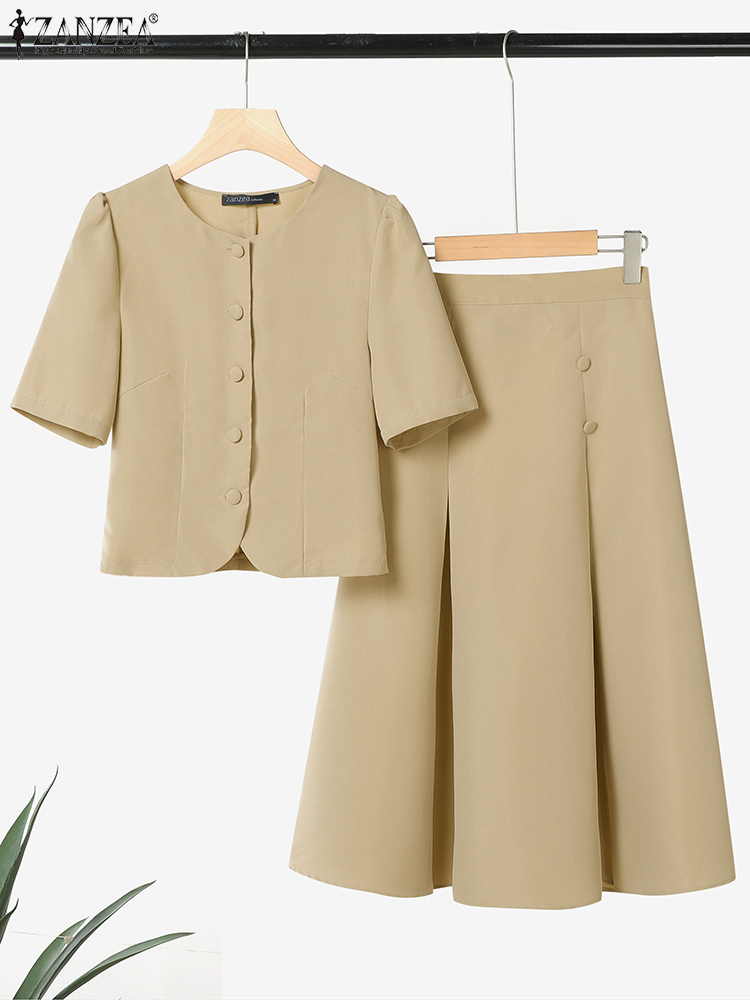 Pleated Skirts Sets Women Shor - Korean Lifestyle recensie en prijs